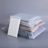 Meilleur Prix 100 Sacs d'emballage à fermeture éclair à faible MOQ pour vêtements, en PVC/PE/EVA, impression offset, avec valve de scellage et poignée, pour le rangement de bijoux
