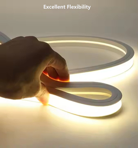 Personalizar a cor 14*14Mm Flex <span class=keywords><strong>Led</strong></span> Neon <span class=keywords><strong>Strip</strong></span> Light Ip67 impermeável endereçável 24V Neon Lights Decoração