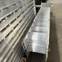 Tour d'échafaudage d'escalier en aluminium pour la construction Andamios Layher Tour d'escalier mobile en aluminium pour l'accès à l'échafaudage de bâtiment