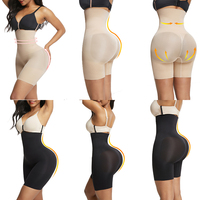 Waistdear Vente en gros et dropshipping de culottes gainantes pour femmes grande taille, taille haute, sans couture, effet ventre plat et remonte-fesses