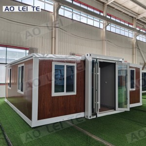 La casa prefabbricabile espandibile del contenitore della cabina dell'ala doppia dell'impianto idraulico di 20FT per la casa Mobile si espande e l'<span class=keywords><strong>hotel</strong></span> - Product Image 1