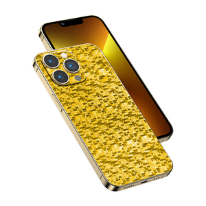 Nouveau design populaire – Autocollant de protection doré pour téléphone portable <span class=keywords><strong>iPhone</strong></span> 12 11 Pro Max X <span class=keywords><strong>Xr</strong></span> - Product Image 5