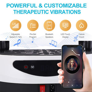 Plate-forme <span class=keywords><strong>vibrante</strong></span> de drainage lymphatique à domicile pour perdre du poids - Product Image 5