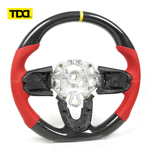 Volant en fibre de carbone TDD compatible avec Mini Cooper F54 F55 F57 F56 2022-2024, personnalisation disponible - Product Image 2
