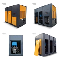 Compresor de Aire de Tornillo Industrial Airking AHG de 37 kW y 50 hp, Refrigerado por Aire, Sin Aceite, Bajo Ruido, con Certificación CE ISO ASME