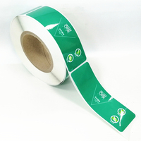 Étiquettes adhésives pour bouteilles de détergent liquide, étiquettes pour capsules de lessive à marque privée, papier et vinyle pour l'art graphique des étiquettes