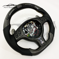 Volant en fibre de carbone noir brillant pour BMW Série 3 E46 Automatique SMG M3 M Sport 2001-2006