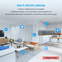 Tuya APP Control remoto USB Power Detector infrarrojo inalámbrico Sistema de alarma Tuya Sensor de movimiento WiFi Smart Home Sensor PIR