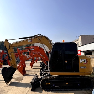 พร้อมส่งรถขุด CAT 308E มือสอง รถตักดินตีนตะขาบ Caterpillar สำหรับส่งออก - Product Image 1