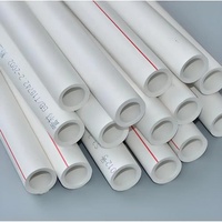 Tuyau PPR, tuyau d'alimentation en eau PP-R, 20 mm à 160 mm, longueur personnalisée, fabricant OEM, fournisseur chinois