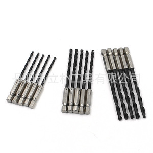 Hex Shank Twist Drill Bits 3mm 4mm 5mm High Speed Steel For Wood And Metal - Product Image 2