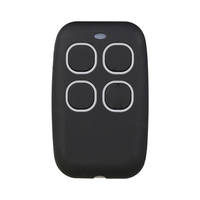 Télécommande universelle intelligente pour porte de garage 433 MHz, en ABS et métal, portée 50 m, émetteur RF sans fil, fonction d'apprentissage et de clonage de code