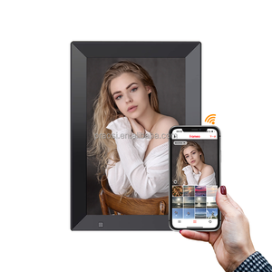 Marco de fotos digital WiFi de 10,1 pulgadas, pantalla táctil HD IPS, marco de fotos inteligente en la nube con 16GB, comparte fotos y videos a través de la aplicación Frameo - Product Image 2
