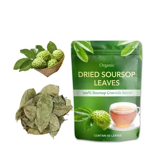 Custom Logo Natural Loose Tea Leaves Guanabana Graviola Tea Pure Dried Soursop Leaves Tea