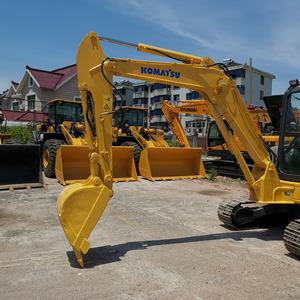 Mini excavatrice KOMATSU PC55MR-2 d'occasion de haute qualité du Japon Machine à chenilles de 5 tonnes avec moteur et moteur durables - Product Image 5