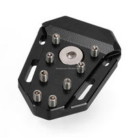 Accesorios para Motocicleta, Pedal de Freno para Kawasaki KLR650, Extensión de Punta de Palanca de Freno, Bloque de Extensión, KLR650-E KLR 650 E 2008-2018