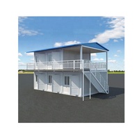 Conteneur plat préfabriqué en acier Maison Dortoir mobile à vendre aux Philippines Grèce Pologne Pakistan Kenya