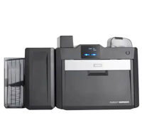Printer Kartu ID High Definition HID Fargo HDP6600 Dye Sublimation RFID PVC Retransfer 600DPI untuk Bisnis
