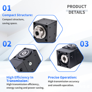 Góc bên phải bánh răng trục bánh răng tốc độ giảm tốc 90 độ hộp số Hành Tinh - Product Image 4