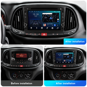 Radio de Coche Android con Pantalla de 7 Pulgadas para <span class=keywords><strong>Fiat</strong></span> <span class=keywords><strong>Doblo</strong></span> 2015 2016 2017 2018 2019 <span class=keywords><strong>2020</strong></span>, Reproductor Multimedia con GPS, Carplay, Video y Estéreo - Product Image 2