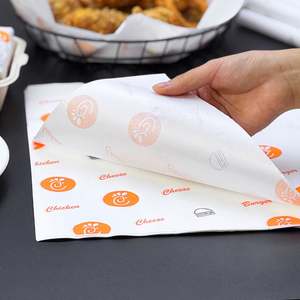 Envoltorio Personalizado para Sándwiches, Hamburguesas, Papas Fritas y Pollo Frito, Biodegradable, Ecológico, de Grado Alimenticio, Resistente a la Grasa, con Logotipo - Product Image 6