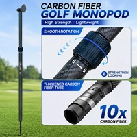 Monopode en fibre de carbone GREATYYT avec support magnétique pour téléphone, trépied réglable en hauteur pour swing et enregistrement en extérieur