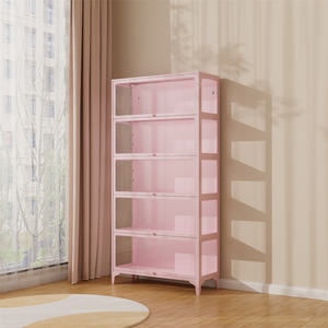 Étagère de rangement en acrylique et verre pour figurines d'<span class=keywords><strong>action</strong></span> à collectionner Modèles de voiture Présentoir de figurines manga - Product Image 4