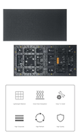 Module d'affichage LED intérieur GQY P1.538 320x160mm SMD, panneau couleur HD, taux de rafraîchissement élevé, pour panneau publicitaire