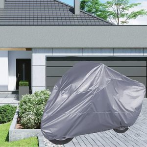 Housse de protection pour moto, gris, 230x130 cm, imperméable, pour l'extérieur, pour scooters et vélos - Product Image 6