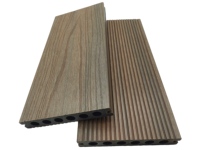 Terrasse extérieure certifiée FSC, revêtement en bois composite plastique, co-extrusion WPC, terrasse de jardin