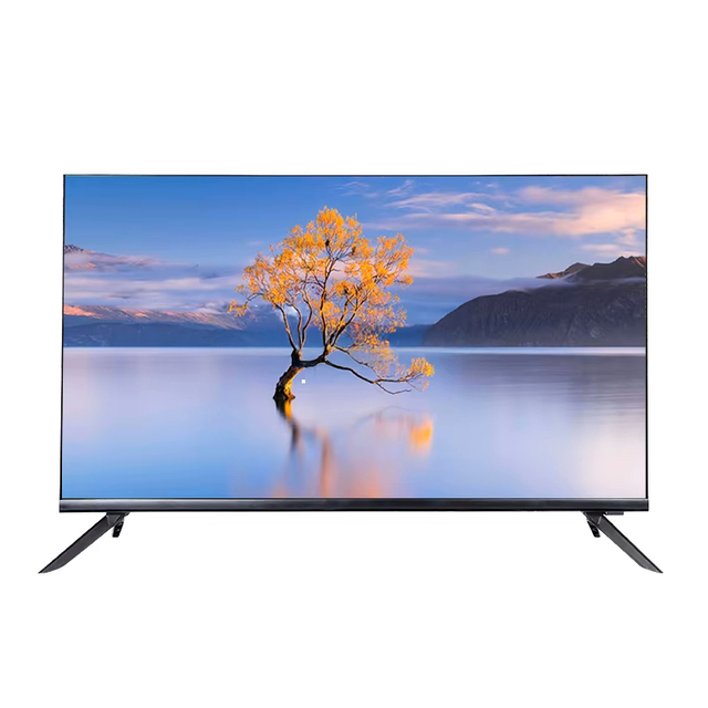 China Supplier 32 Inch HD LED Smart Android TV System with 4K Resolution for Home & Hotel Use OEM/ODM Black Cabinet