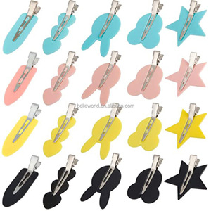 BELLE WORLD Koreanische Version Modische Gelee Farbe No Crease Haars pange Sets 4 Stück Verlängerung pro Capelli Veri Con Make-up Haars pangen - Product Image 6