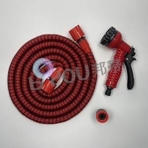 2025 Yarn Polyester Brown Expandable/extendable Shrinking <b>Spray</b> Copper Kink Pocket Watering Japan Expandable Lawn Watering Hose - Product Image 2