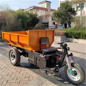 Mini tricycle de chantier avec fonction de basculement pour le transport de sable, de briques et de gravier, tricycle économique en vente, modèle économique - Product Image 4