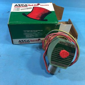 Vanne solénoïde Asco Red Hat 8210G94 120V 60 cycles pour eau, construction métallique - Product Image 1
