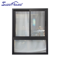 Ventana Corredera Fija de Aluminio, Resistente a Huracanes, Certificada AS2047, Eficiente Energéticamente, Proveedor para Costas de EE. UU. y Australia