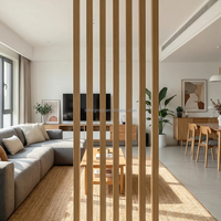 Cloison décorative en profilé aluminium antirouille sur mesure pour centre commercial