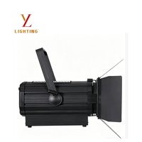 Projecteur LED COB 200W avec zoom électronique 15-55, 3200K 5600K, pleine couleur, DMX512, activé par le son, lumière de scène à intensité variable