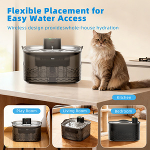 Fontaine à eau automatique pour animaux de compagnie, distributeur d'eau circulante de 9L pour chats et chiens - Product Image 4