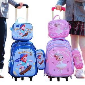 kidplace Sacs d'École pour Écoliers du Primaire, <span class=keywords><strong>Cartable</strong></span> Dessin Animé 16 Pouces Imperméable, Ensemble de Sac à Dos Léger pour Enfants, OEM ODM à Faible MOQ - Product Image 1