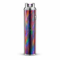 Briquet électrique sans flamme rechargeable, résistant au vent, avec charge USB