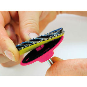 Almohadilla de respaldo MINI-FIX con vástago de Velcro 60x10mm 6mm eje - Product Image 1