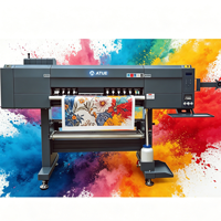 Imprimante DTF numérique automatique 5 têtes pour I3200, nouvelle machine d'impression de t-shirts sur film PET A3 de 60 cm, garantie 1 an