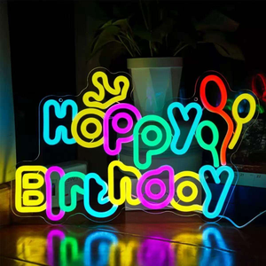Luces LED de Neón Personalizadas de Fábrica al por Mayor para Decoración de Fondo de Fiesta de <span class=keywords><strong>Cumpleaños</strong></span> - Product Image 2