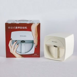 Máquina automática inteligente para pintar uñas impresora 3D portátil pequeña 2400DPI WIFI en Stock V11 - Product Image 1
