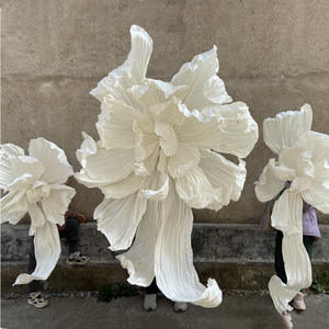 웨딩 장식 공급 업체 인공 꽃 웨딩 이벤트 파티를위한 대형 종이 거대한 꽃 장식 꽃 - Product Image 3