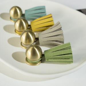 Inovador Solid Brass Knob Couro Pull Ajustável 19 Dimensão Gaveta Hardware para Kids Room Quarto Outdoor Furniture Cozinha - Product Image 3
