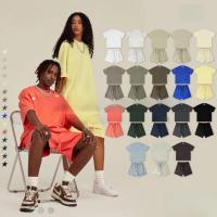 T-shirt vierge unisexe 100 % coton 305 GSM surdimensionné pour homme, pré-rétréci, haute qualité, personnalisable avec votre logo, vente en gros
