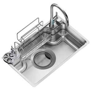 Fregadero Individual de Acero Inoxidable 304 de Grado Alimenticio, 4 mm de Grosor Extra, Resistente a la Corrosión por Salinidad por 72 Horas, Certificado por el Laboratorio CNAS - Product Image 5
