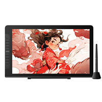 VEIKK VK2200PRO Tablet desain grafis, Tablet menggambar dengan layar untuk seniman, tampilan pena Digital